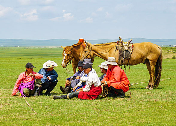Mongolia grassland Mongolia grassland