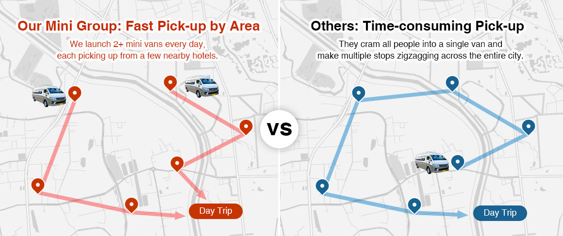Our Pick-up Map of Beijing and Xi'an
